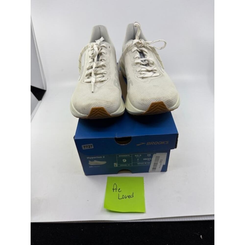 Brooks Hyperion 2 Athletic Shoes Lace-Up Low Top Onyx/Coconut Womens Size 9 - Picture 3 of 11